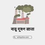 বায়ু দূষণ রচনা